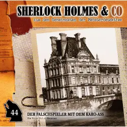 Cover - Sherlock Holmes & Co - Folge 44 - Der Falschspieler mit dem Karo-Ass