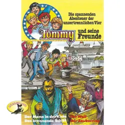 Cover - Tommy und seine Freunde - Folge 3 - Der Mann in der Kiste / Das brennende Schiff / Der Wolf / Der Zauberring