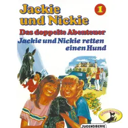 Cover - Jackie und Nickie - Folge 1 - Jackie und Nickie retten einen Hund