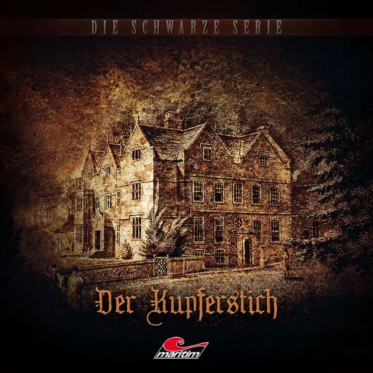 Cover von Die schwarze Serie - Folge 9 - Der Kupferstich