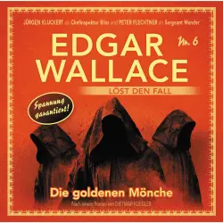 Cover - Edgar Wallace - Nr. 6 - Die goldenen Mönche