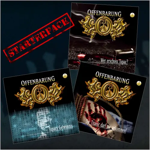 Cover von Jan Gaspard - Offenbarung 23 "Starterpack" - Folgen 1-3