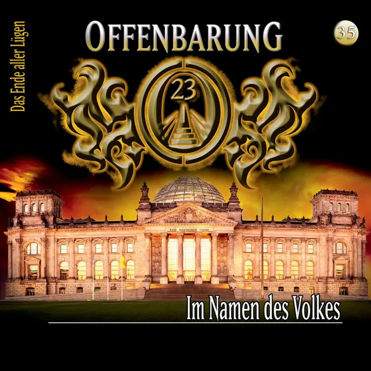 Cover von Offenbarung 23 - Folge 35 - Im Namen des Volkes
