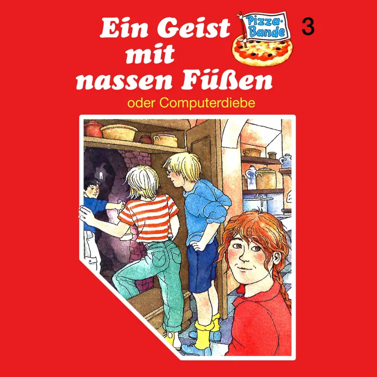 Cover von Pizzabande - Folge 3 - Ein Geist mit nassen Füßen (oder Computerdiebe)