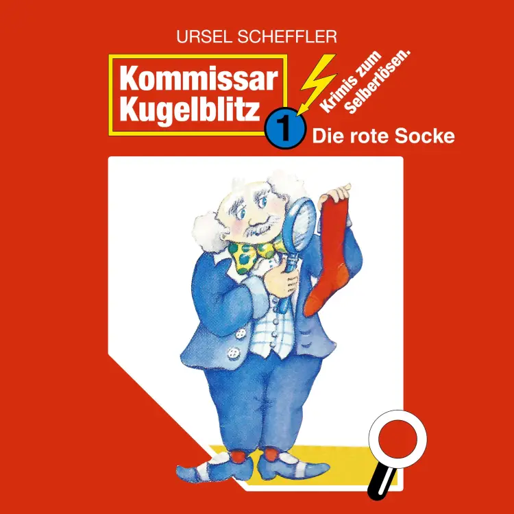 Cover von Kommissar Kugelblitz - Folge 1 - Die rote Socke