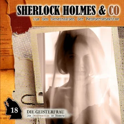 Cover - Jacques Futrelle - Sherlock Holmes & Co - Folge 18 - Die Geisterfrau