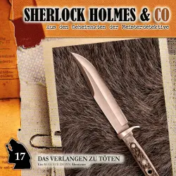 Cover - Edgar Allan Poe - Sherlock Holmes & Co - Folge 17 - Das Verlangen zu töten