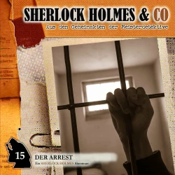 Cover - Thomas Tippner - Sherlock Holmes & Co - Folge 15 - Der Arrest