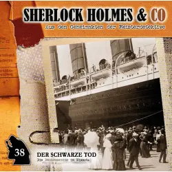 Cover - Markus Duschek - Sherlock Holmes & Co - Folge 38 - Der schwarze Tod
