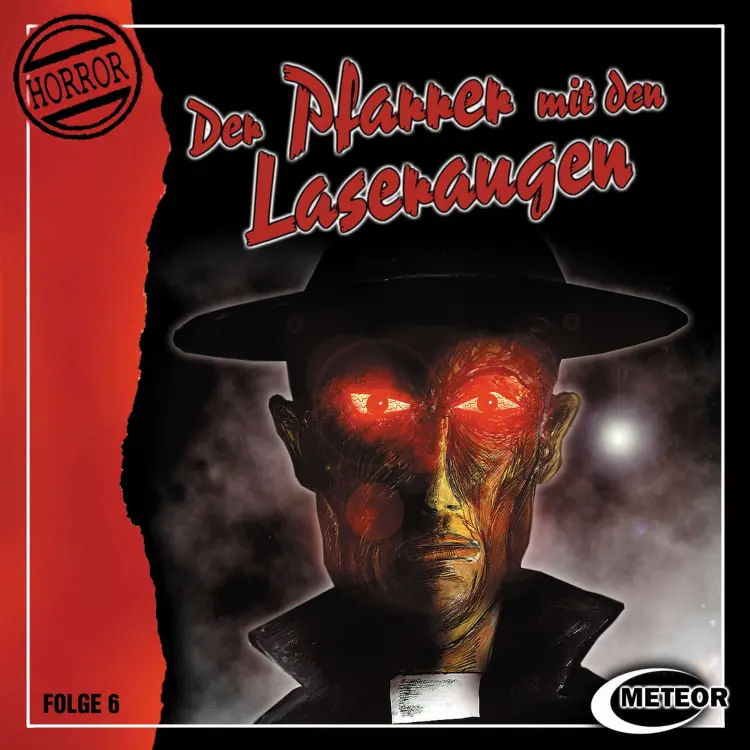 Cover von Nikolaus Hartmann - Meteor Horror - Folge 6 - Der Pfarrer mit den Laseraugen