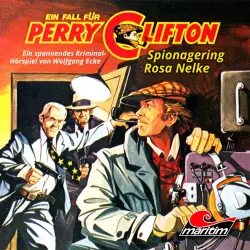 Cover - Wolfgang Ecke - Perry Clifton - Folge 2 - Spionagering Rosa Nelke