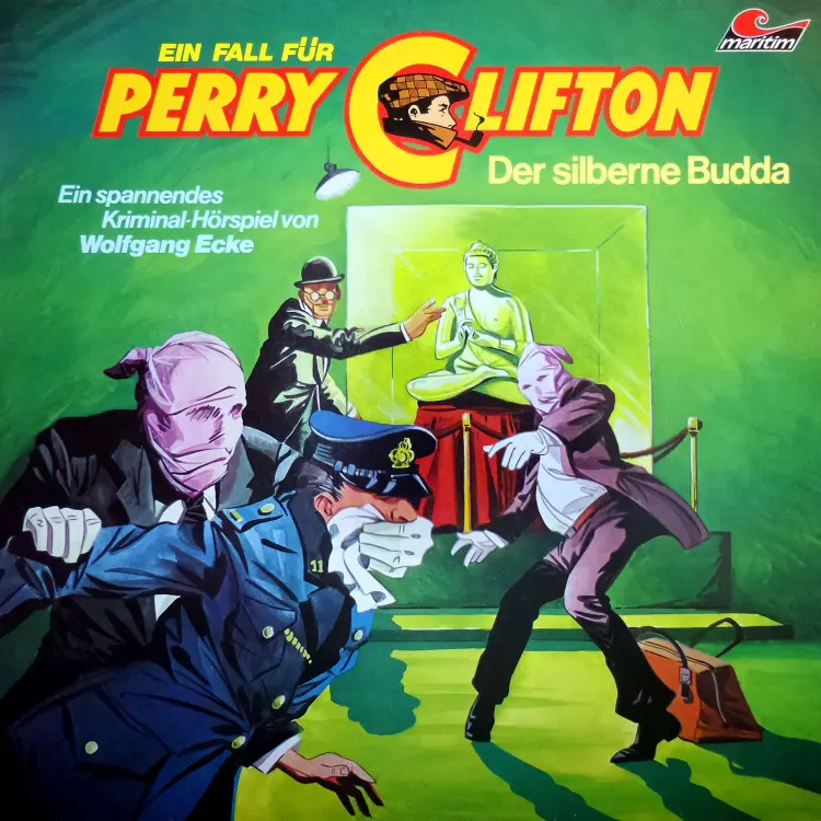 Cover von Wolfgang Ecke - Perry Clifton - Folge 1 - Der silberne Buddha