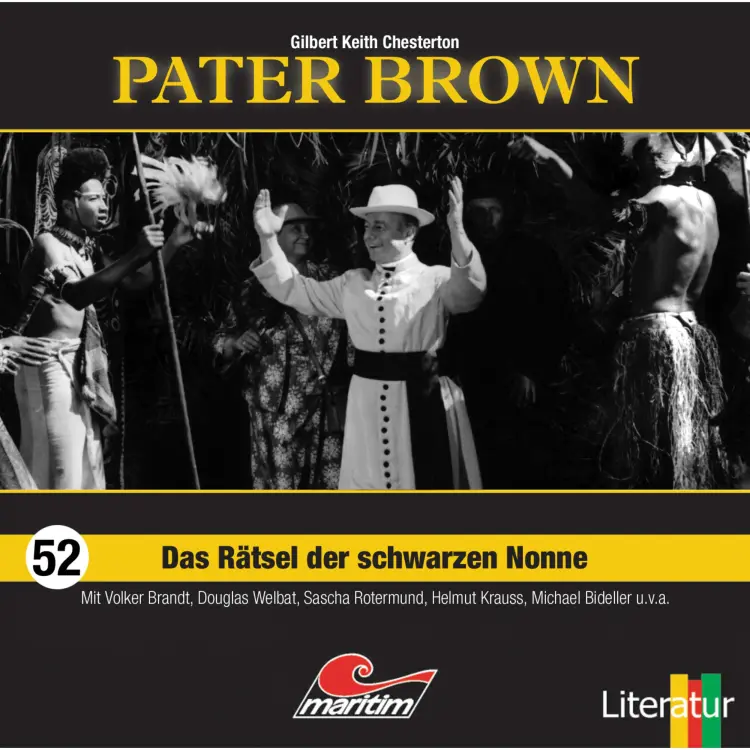 Cover von Pater Brown - Folge 52 - Das Rätsel der schwarzen Nonne
