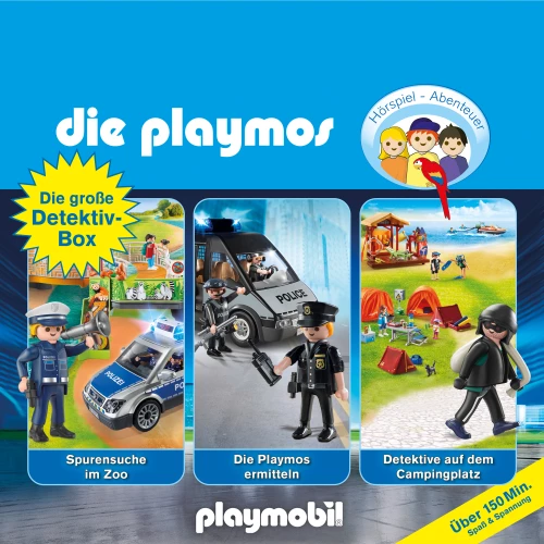 Cover - Die Playmos - Die Playmos - Die große Detektiv-Box, Folgen 46, 66, 73