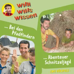 Cover - Jessica Sabasch - Willi wills wissen - Folge 9 - Bei den Pfadfindern / Abenteuer Schnitzeljagd