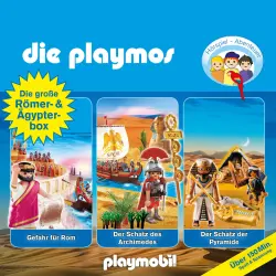Cover - Die Playmos - Die Playmos -  Die große Römer und Ägypterbox, Folge 5, 18, 52