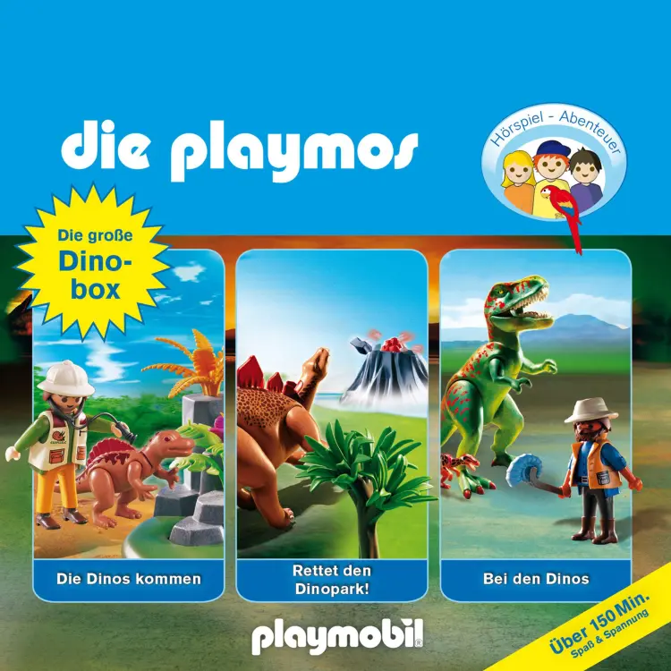 Cover von Die Playmos - Die Playmos - die große Dino-Box, Folgen 3, 17, 30