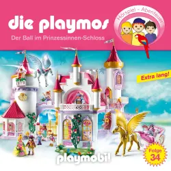 Cover - Die Playmos - Das Original Playmobil Hörspiel - Folge 34 - Der Ball im Prinzessinnen-Schloss