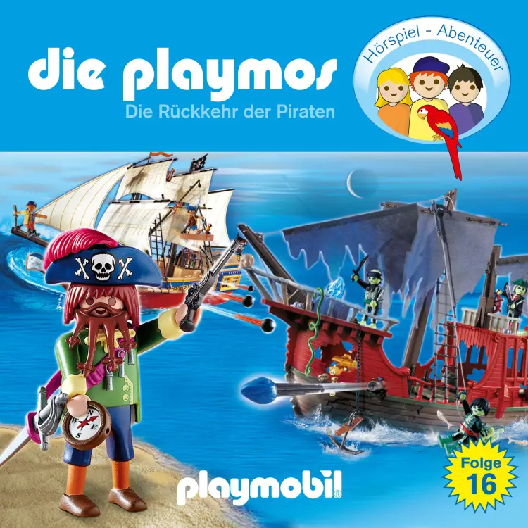 Cover von Die Playmos - Das Original Playmobil Hörspiel - Folge 16 - Die Rückkehr der Piraten