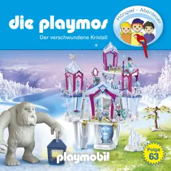 Cover - Die Playmos - Das Original Playmobil Hörspiel - Folge 63 - Der verschwundene Kristall