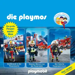 Cover - Die Playmos  - Die Playmos - Die große Feuerwehr-Box, Folgen 42, 57, 62