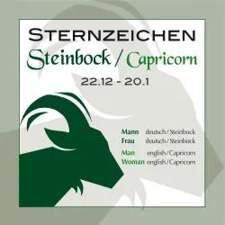 Cover - Marty Wells - Sternzeichen Steinbock 22,12,-20,1,