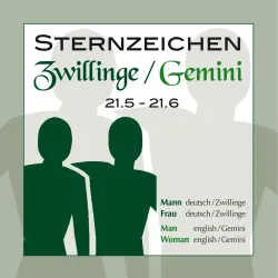 Cover - Marty Wells - Sternzeichen Zwillinge 21.5.-21.6.
