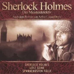Cover - Arthur Conan Doyle - Sherlock Holmes - Der Meisterdetektiv - Die 5 Orangenkerne