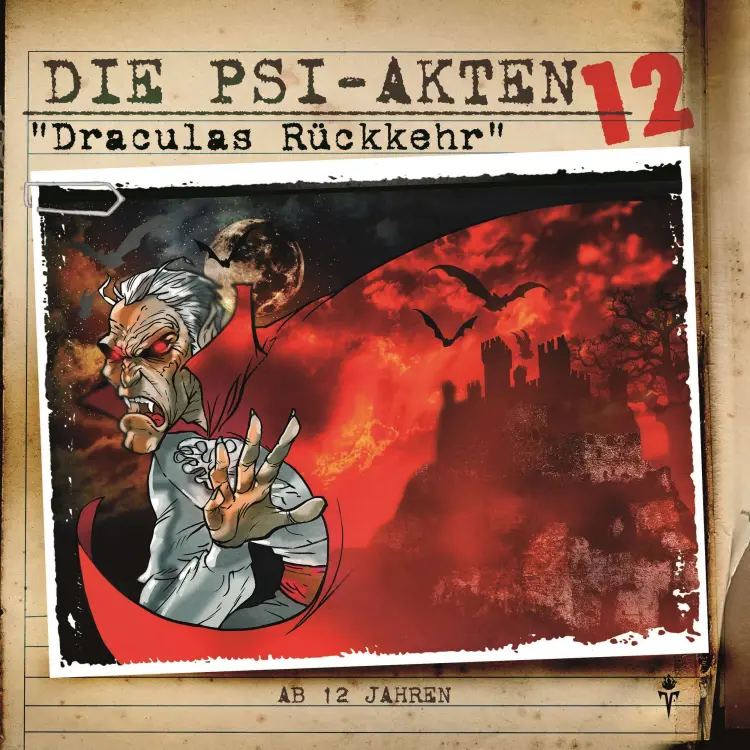 Cover von Simeon Hrissomallis - Die PSI-Akten - Folge 12 - Draculas Rückkehr