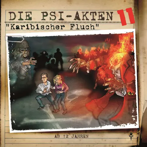 Cover von Simeon Hrissomallis - Die PSI-Akten - Folge 11 - Karibischer Fluch