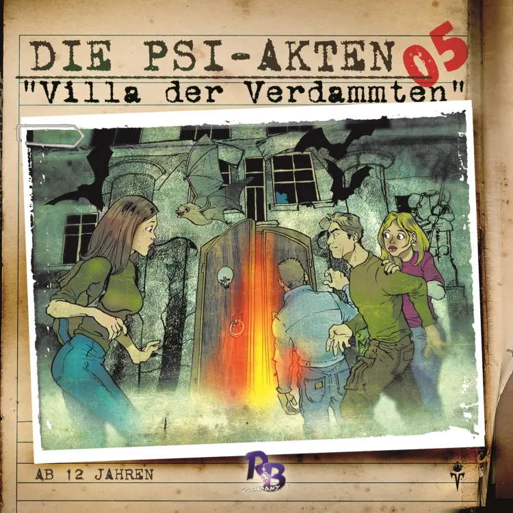 Cover von Simeon Hrissomallis - Die PSI-Akten - Folge 5 - Villa der Verdammten