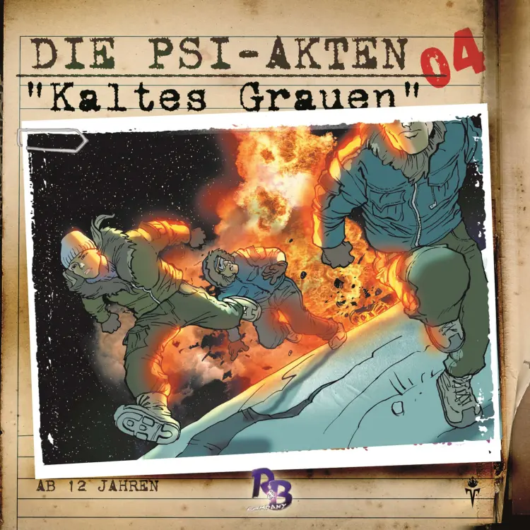 Cover von Simeon Hrissomallis - Die PSI-Akten - Folge 4 - Kaltes Grauen