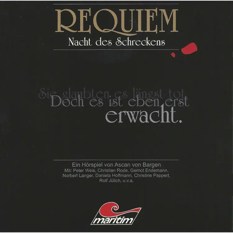 Cover von Ascan von Bargen - Requiem - Folge 1 - Nacht des Schreckens