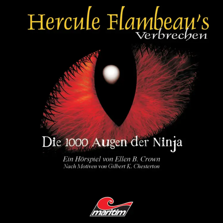 Cover von Ellen B. Crown - Hercule Flambeau's Verbrechen - Folge 4 - Die 1000 Augen der Ninja