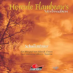 Cover - Ellen B. Crown - Hercule Flambeau's Verbrechen - Folge 1 - Schattenfeuer