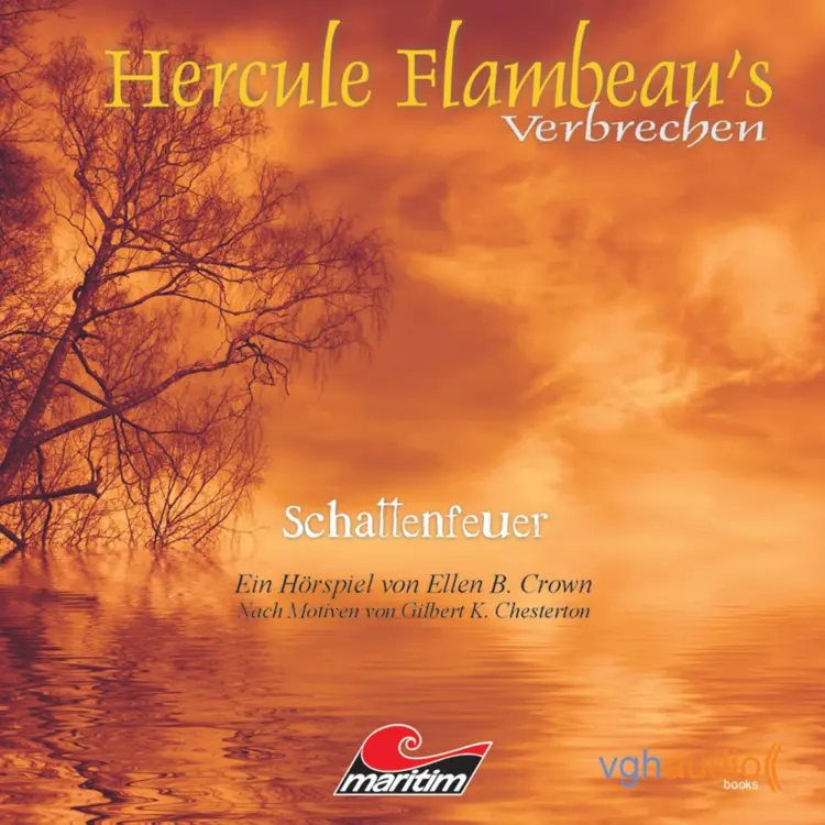 Cover von Ellen B. Crown - Hercule Flambeau's Verbrechen - Folge 1 - Schattenfeuer