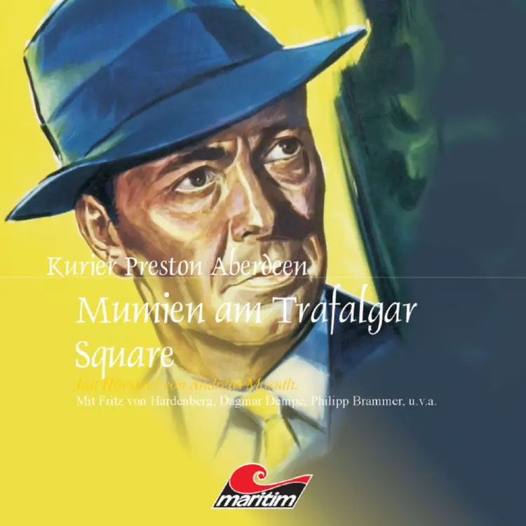 Cover von Andreas Masuth - Kurier Preston Aberdeen - Folge 10 - Mumien am Trafalgar Square