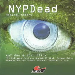 Cover - Andreas Masuth - NYPDead - Medical Report - Folge 2 - Auf den ersten Blick