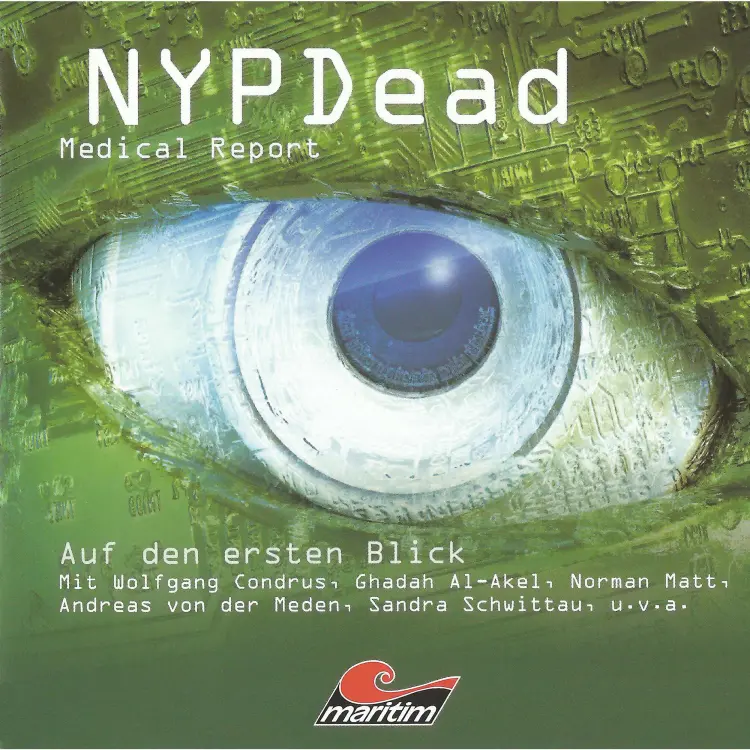 Cover von Andreas Masuth - NYPDead - Medical Report - Folge 2 - Auf den ersten Blick