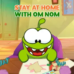 Cover - Olga Borisova - Stay at home with Om Nom