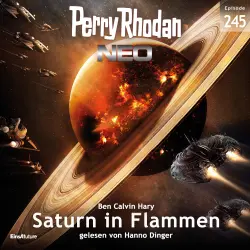 Cover - Ben Calvin Hary - Perry Rhodan - Neo 245 - Saturn in Flammen