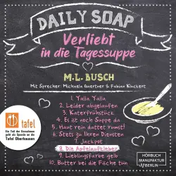 Cover - M. L. Busch - Daily Soap - Verliebt in die Tagessuppe - Montag - Band 8 - Die Apfelaufkleber