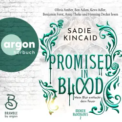 Cover - Sadie Kincaid - Broken Bloodlines - Band 2 - Promised in Blood - Mein Blut entfacht dein Feuer
