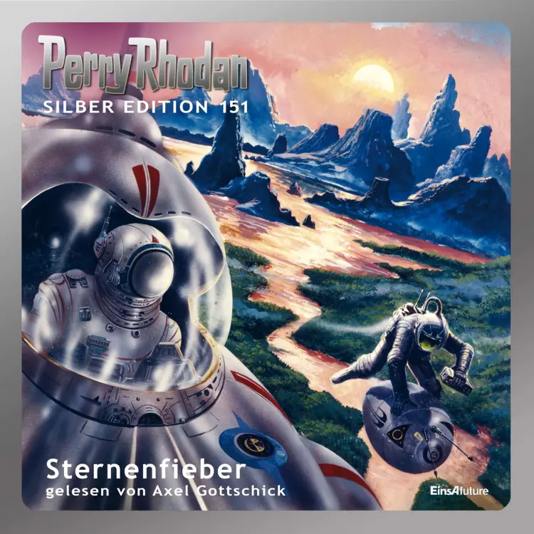 Cover von Ernst Vlcek - Perry Rhodan - Silber Edition - Band 151 - Sternenfieber