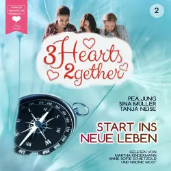 Cover - Pea Jung - 3hearts2gether - Band 2 - Start ins neue Leben