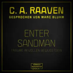 Cover - C. A. Raaven - Enter Sandman - Träume im vollen Bewusstsein