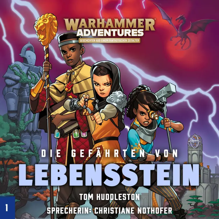 Cover von Tom Huddleston - Warhammer Adventures: Die Acht Reiche 1 - Die Gefährten von Lebensstein