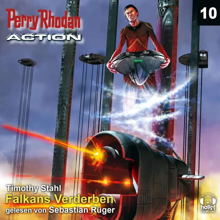 Cover von Timothy Stahl - Perry Rhodan - Action 10 - Falkans Verderben