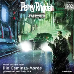Cover - Ruben Wickenhäuser - Perry Rhodan - Neo 202 - Die Geminga Morde