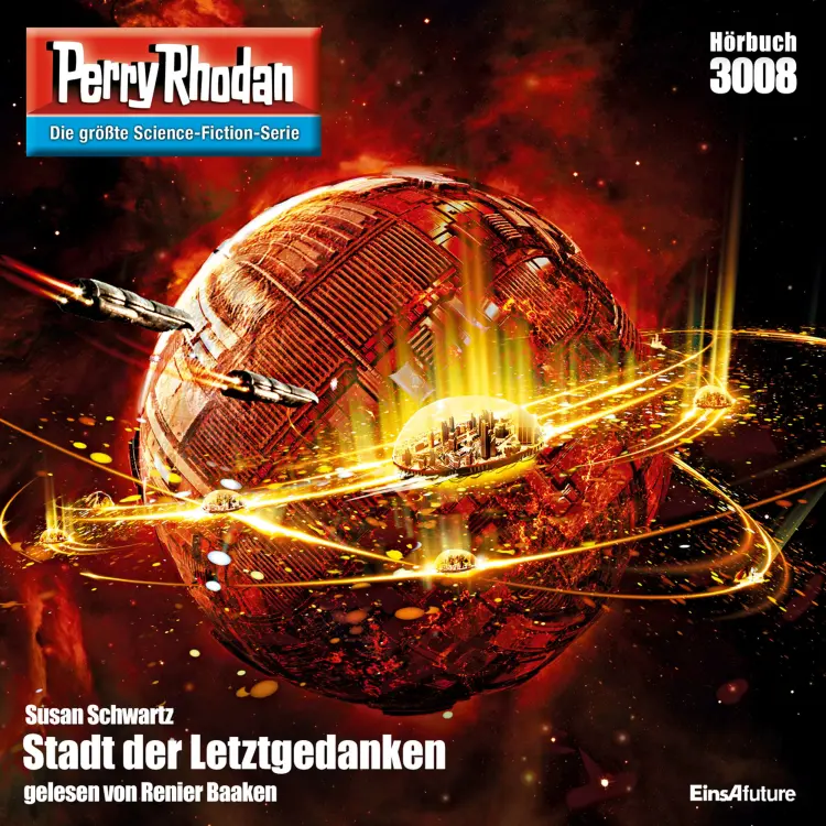 Cover von Susan Schwartz - Perry Rhodan - Erstauflage 3008 - Stadt der Letztgedanken